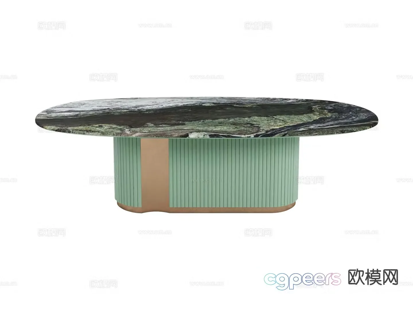 visionnaire italian dining table 3d model