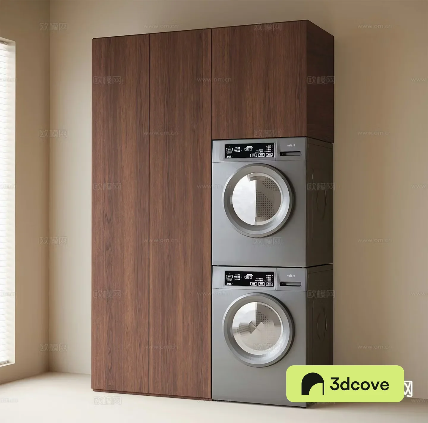 Modern washing machine cabinet balcony cabinet