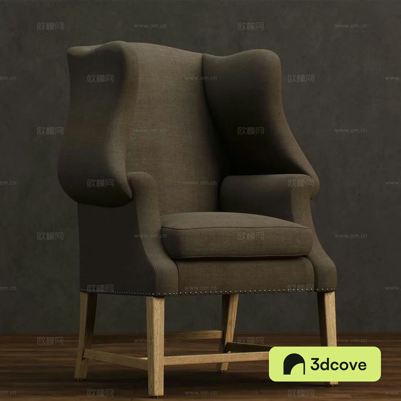 American single sofa