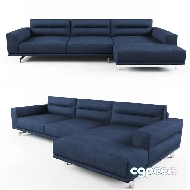 3ds Max Free – Sofa Natuzzi Audacia