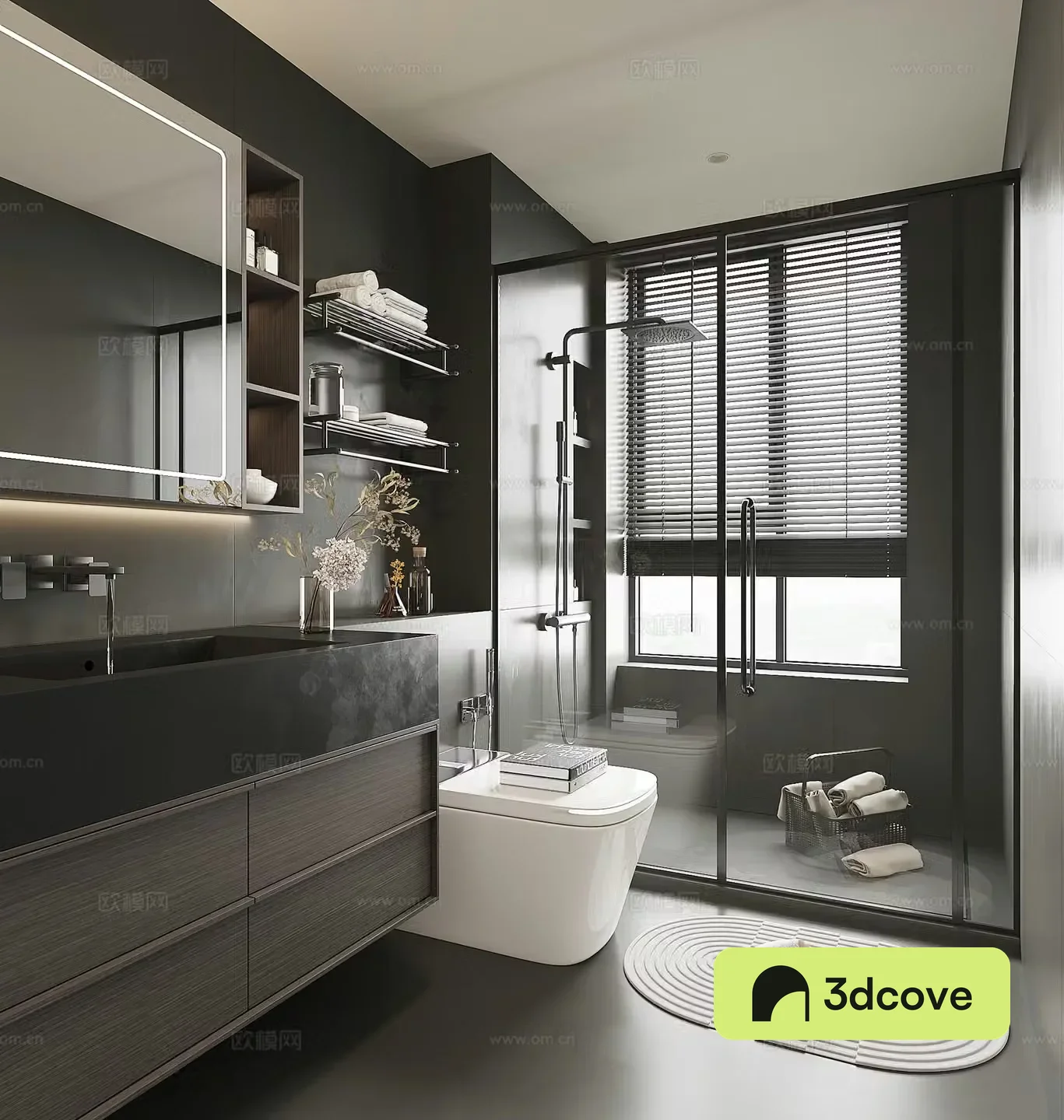 Modern bathroom