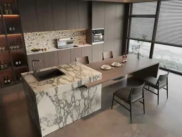 Modern Kitchen 3D Model – 17615 – VRAY Render