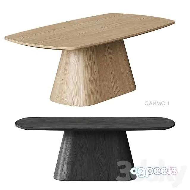 3ds Max Free – Simon Coffee Table Divan Ru