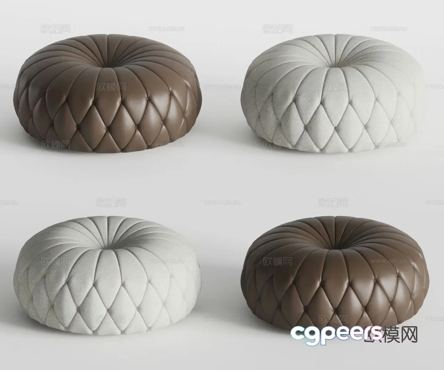 Idea stool sofa stool 3d model