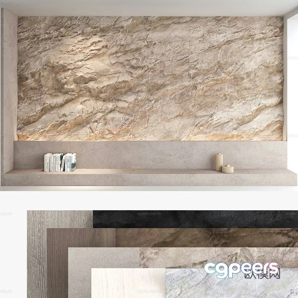 Wall panel 3d model