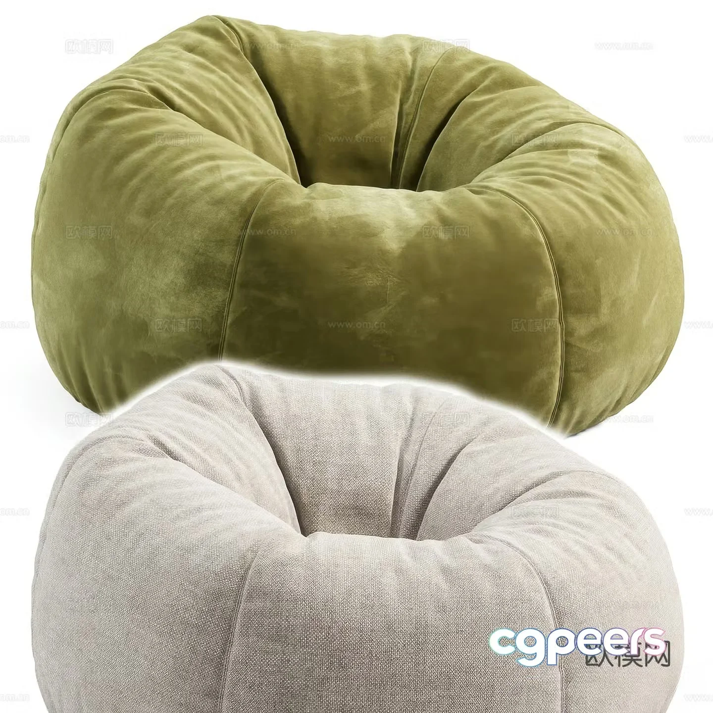 Beanbag leisure sofa 3d model
