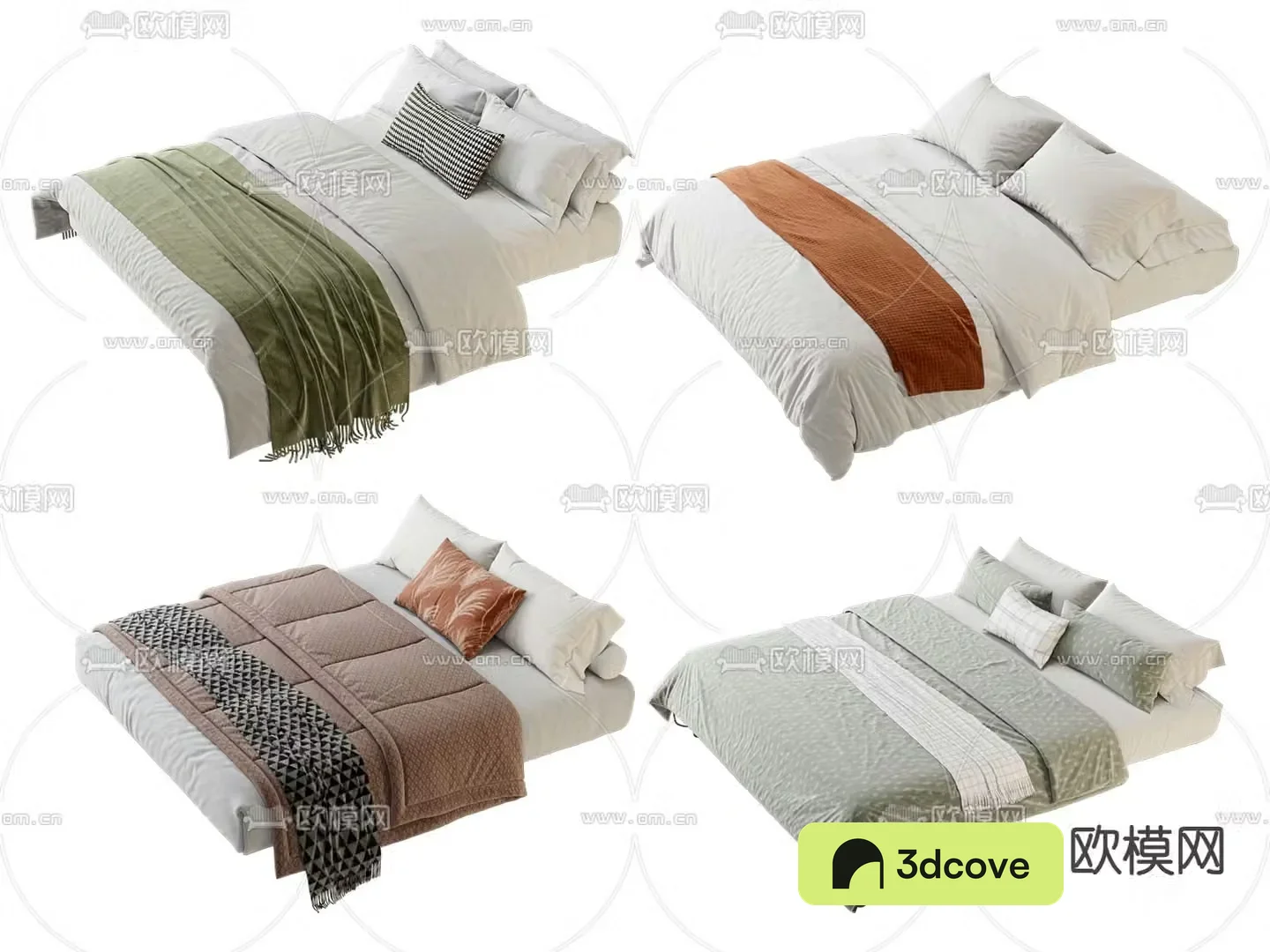 Nordic double bed