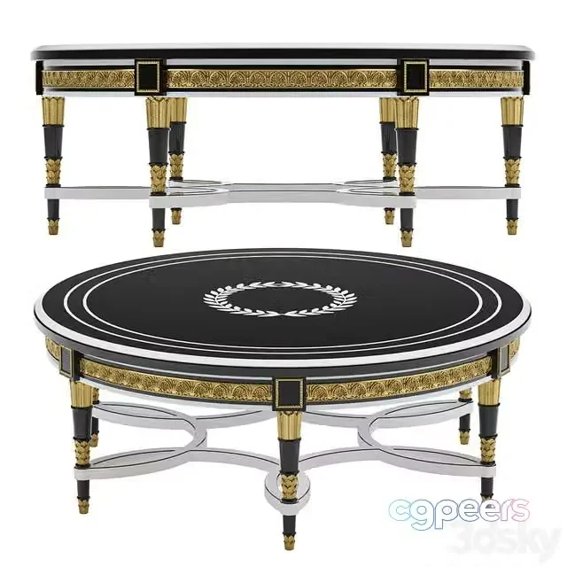 3ds Max Free – Coffee table 2 from Mariner WELLINGTON collection