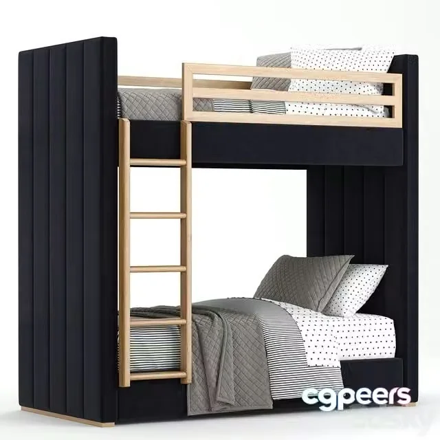3ds Max Free – RH Baby & Child Carver bunk bed