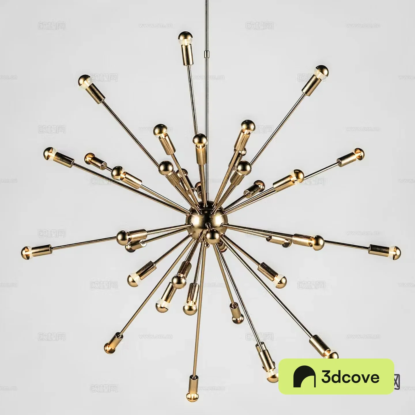 Modern interior chandelier