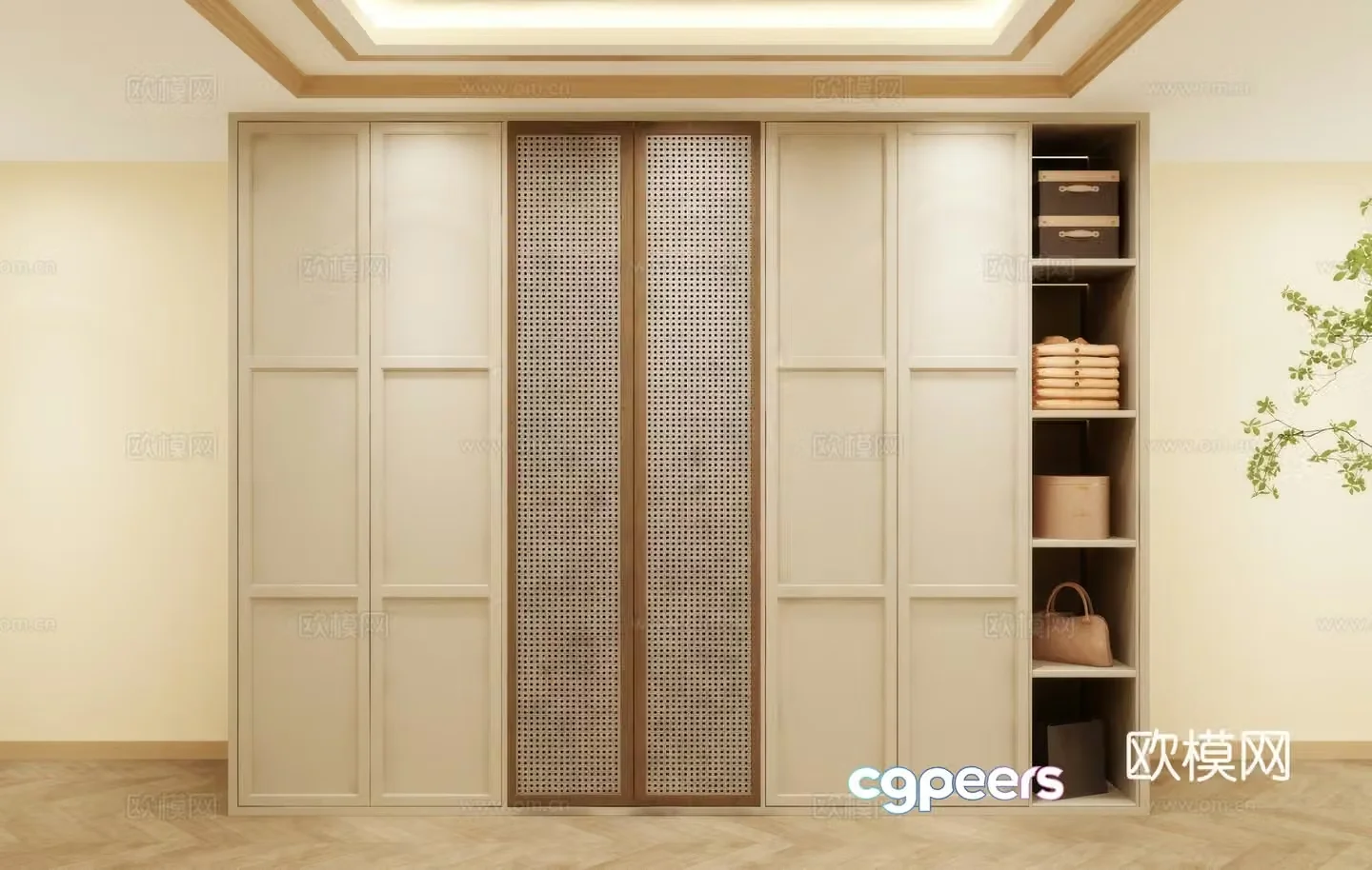 Wardrobe design Wardrobe renderings Wardrobe wardrobe design Wardrobe cabinet 3d model