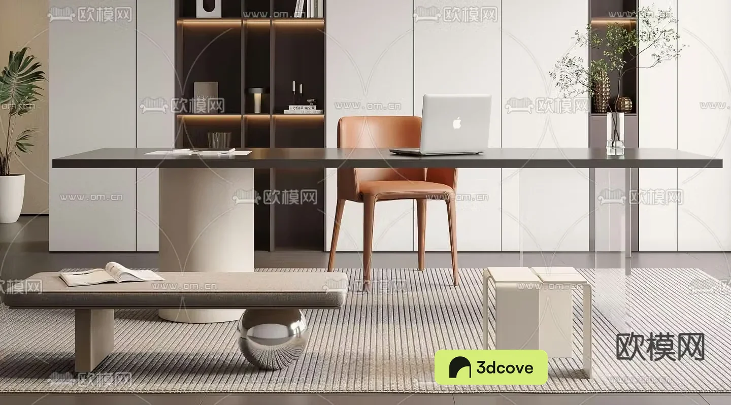 Modern desk computer desk study table