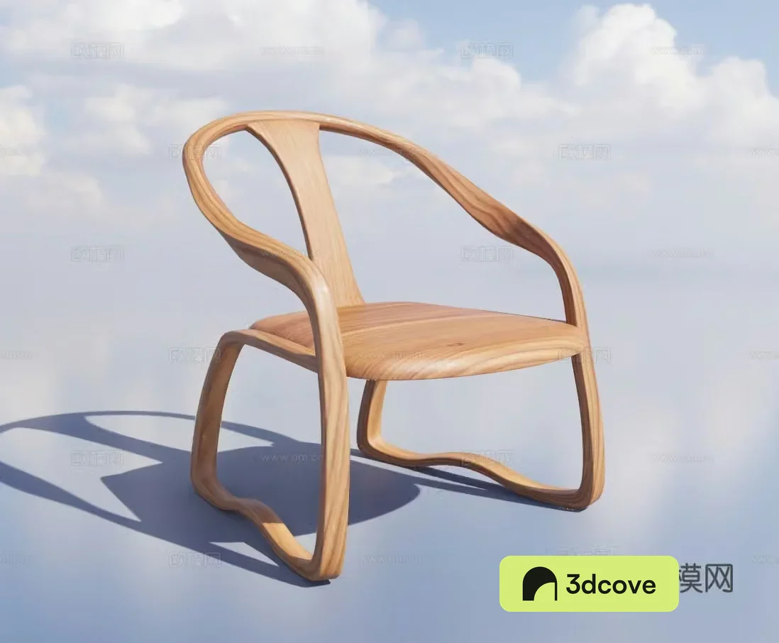 New Chinese style chair single chair dining chair
