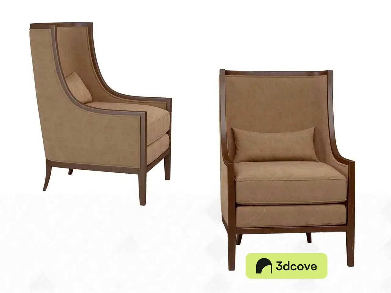 Two Beige Chairs