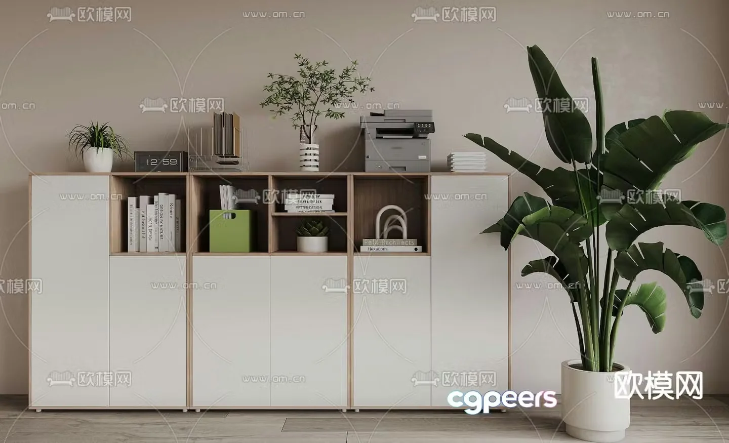 File cabinet 3d model