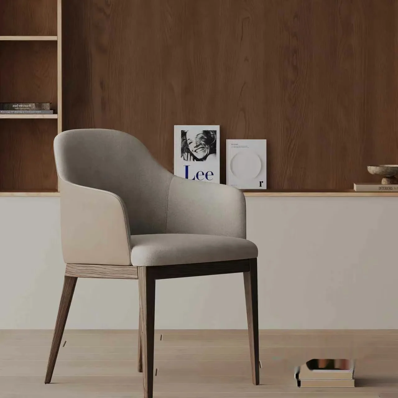 A Gray Chair 3D Model – 19183 – VRAY Render