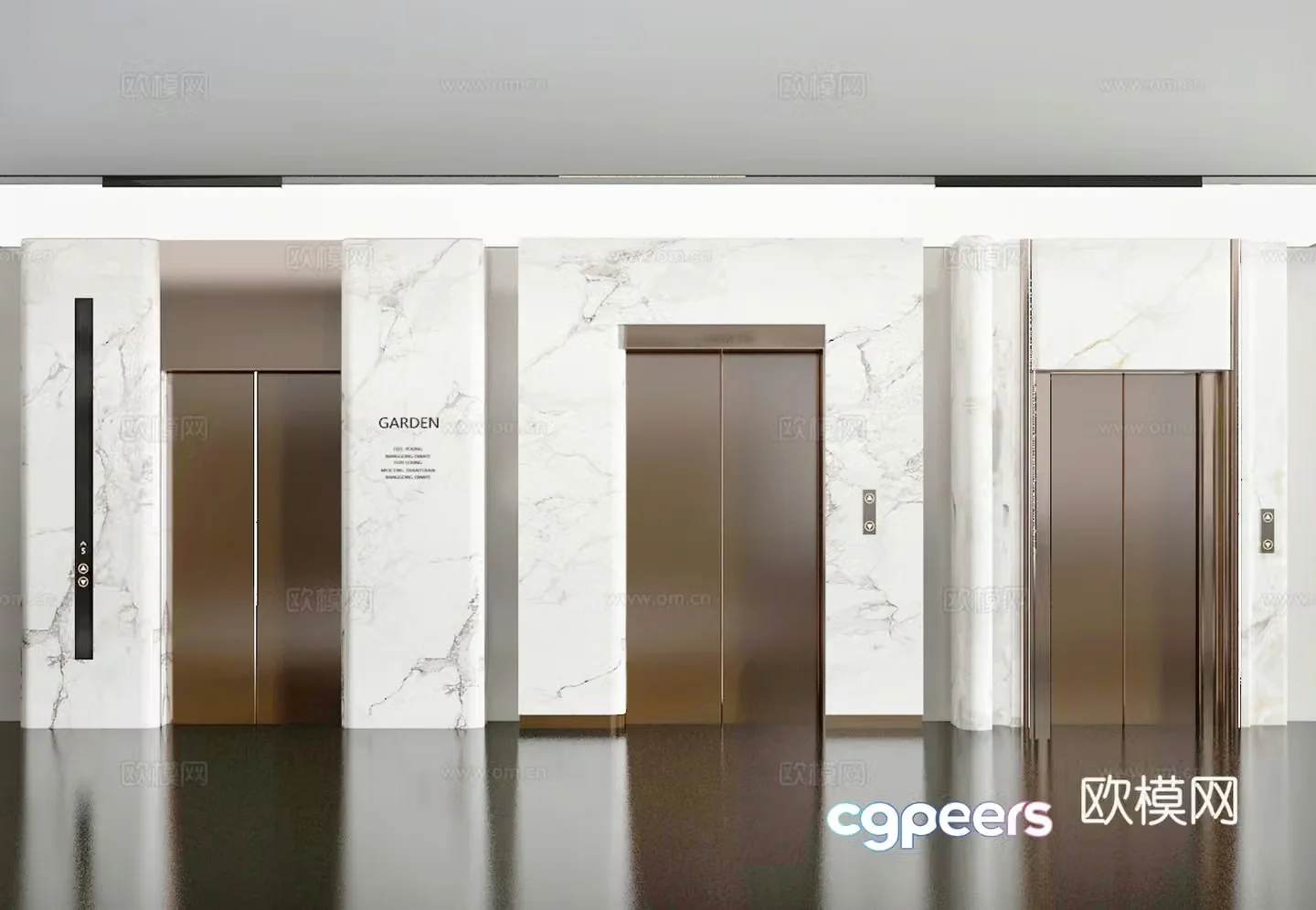 Elevator 3D model