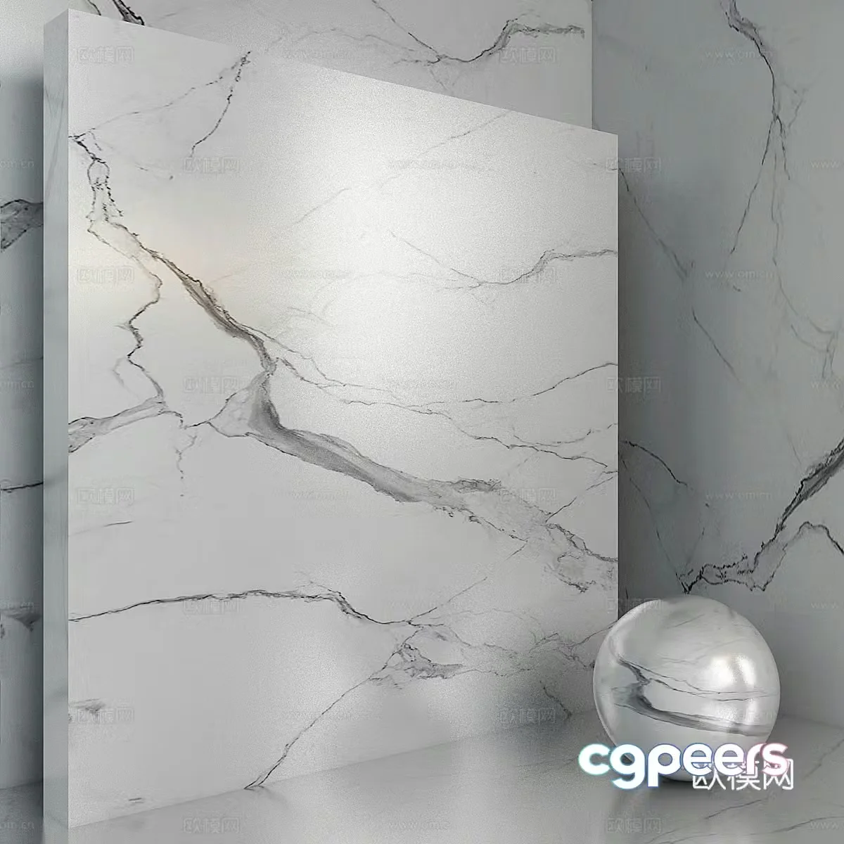 Stone tiles 3d model