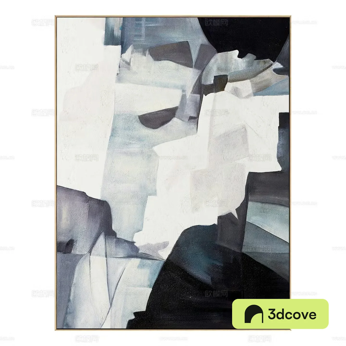 Modern hanging painting