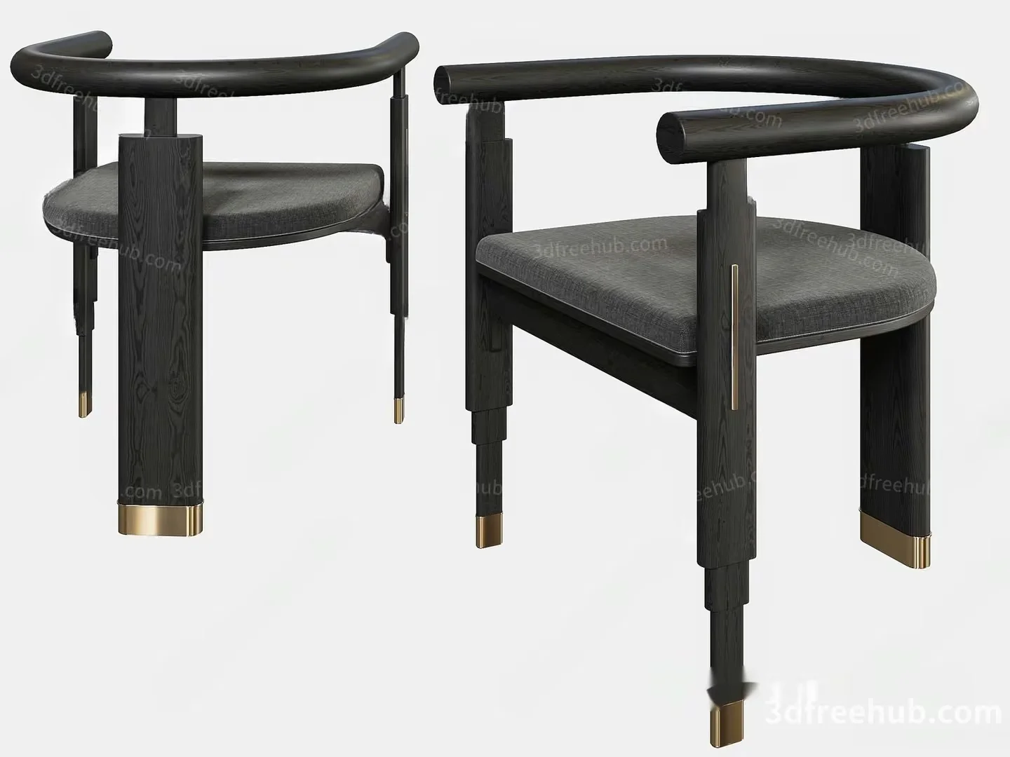 Wooden Chair 3D Model – 19970 – VRAY Render