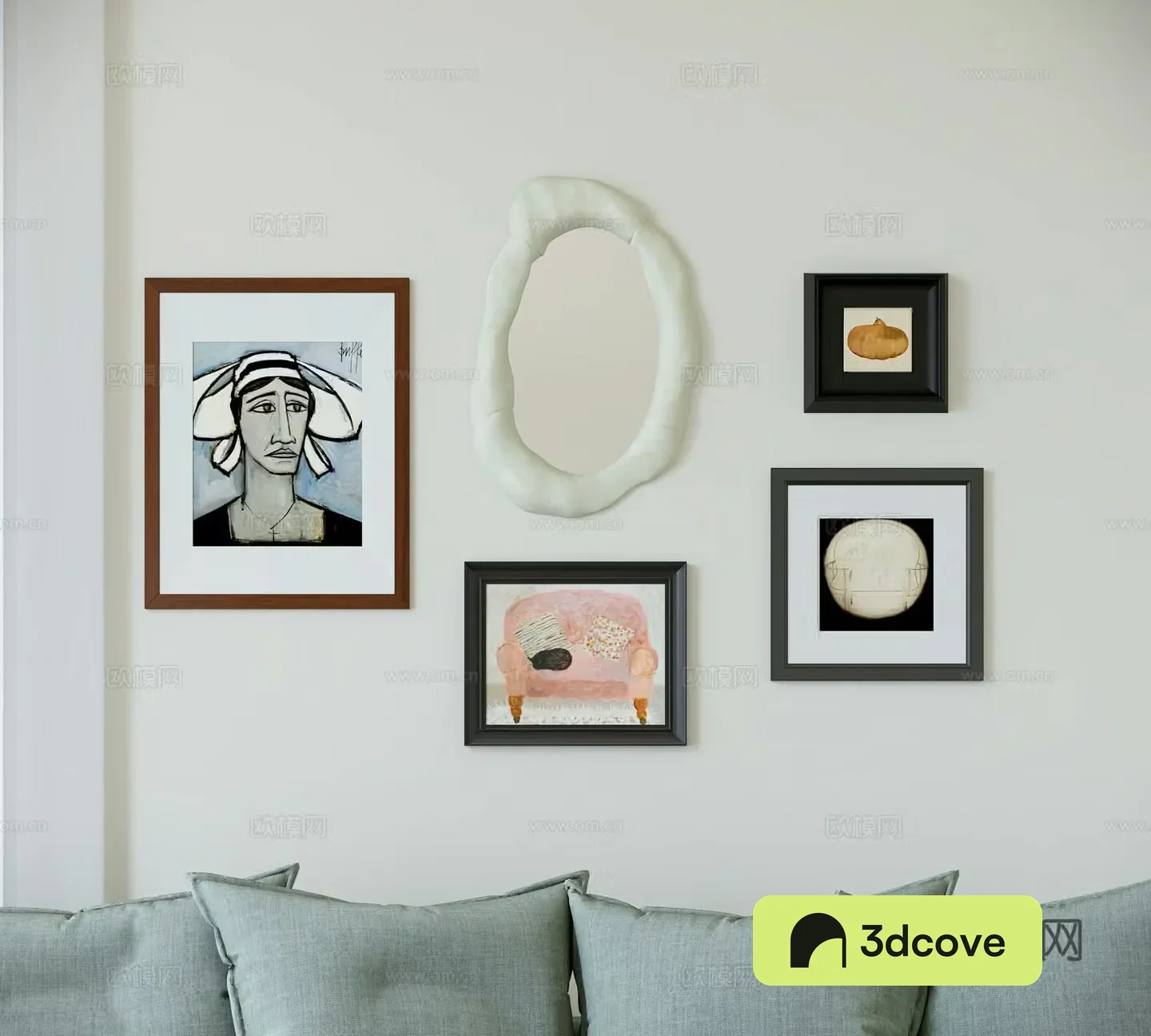 medieval style decorative painting