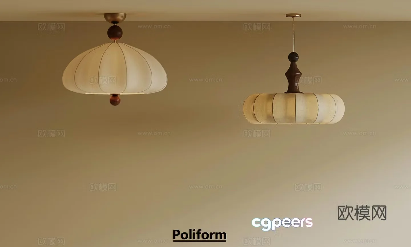 3D model of medieval style chandelier