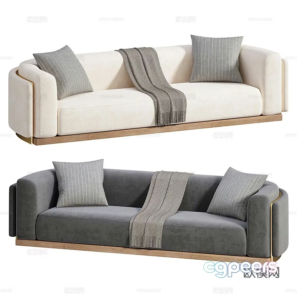 Multiplayer sofa 3d model