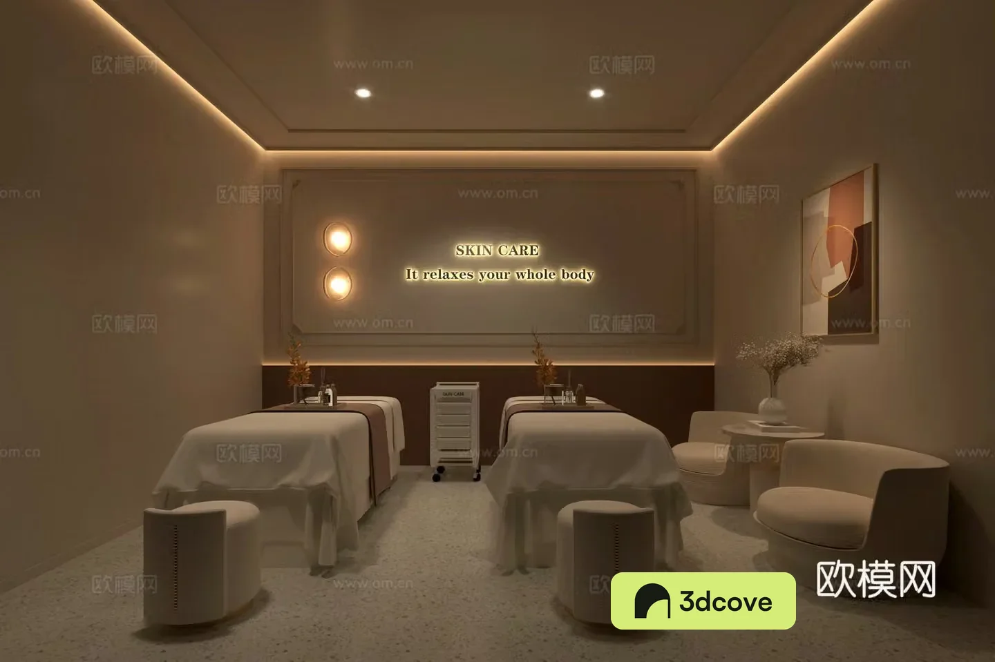 French beauty salon beauty room