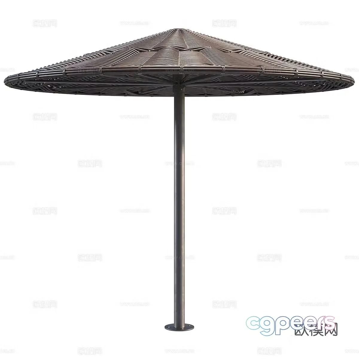 Parasol beach umbrella 3d model