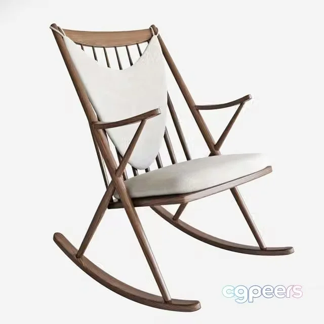 3ds Max Free – Frank Reenskaug Bramin Rocking Chair