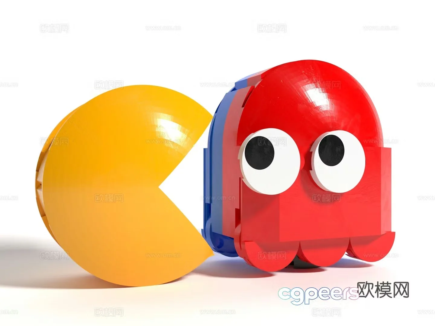 Modern style toy ornaments 3d model