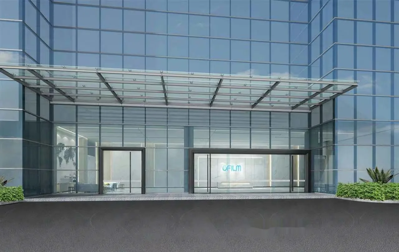A Modern Office Building 3D Model – 233 – VRAY Render