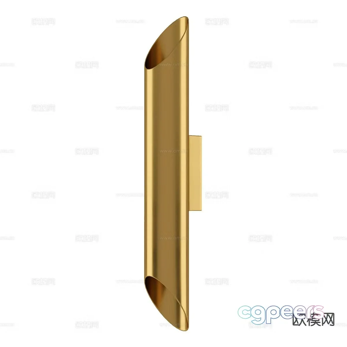 Light luxury wall lamp 3D model