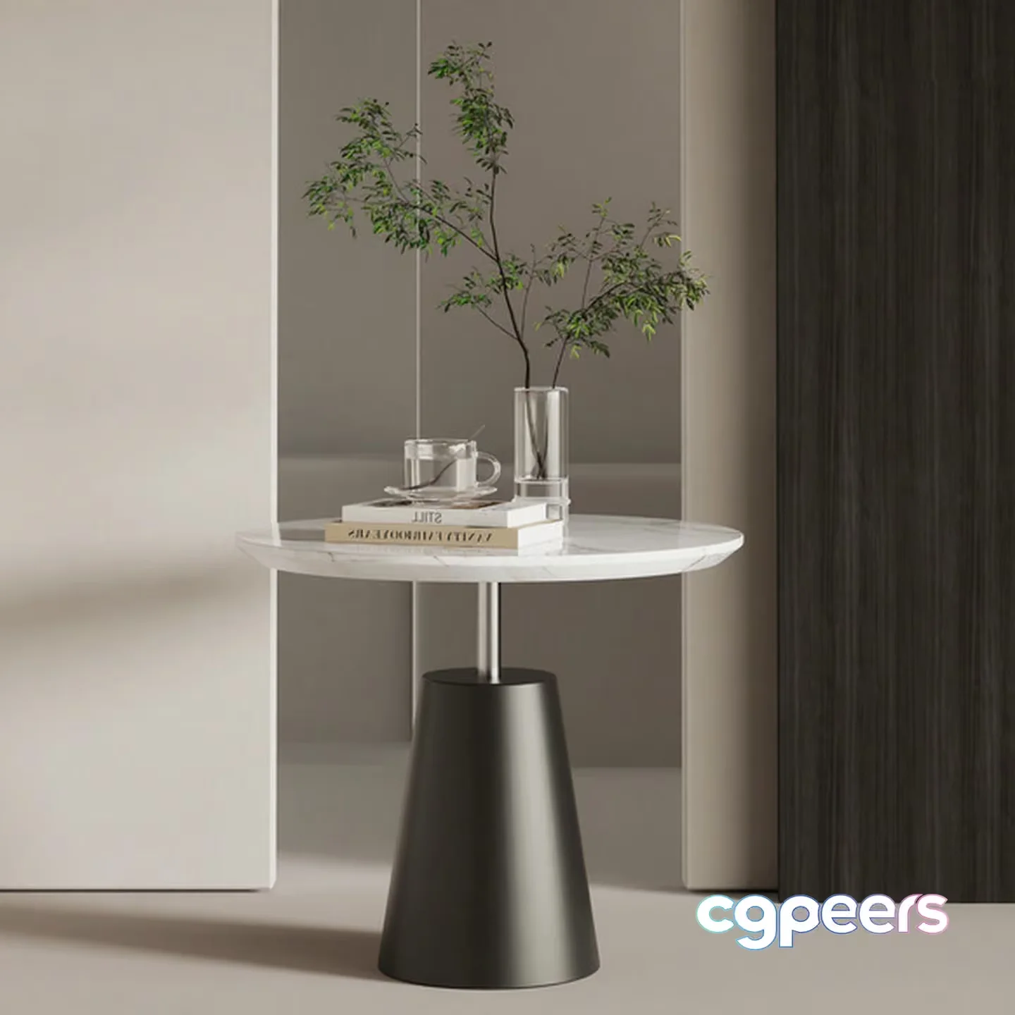 Modern Side Table 3D Model – 13930 – VRAY Render