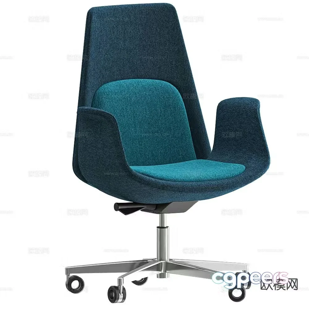 Milani office chair 3d model