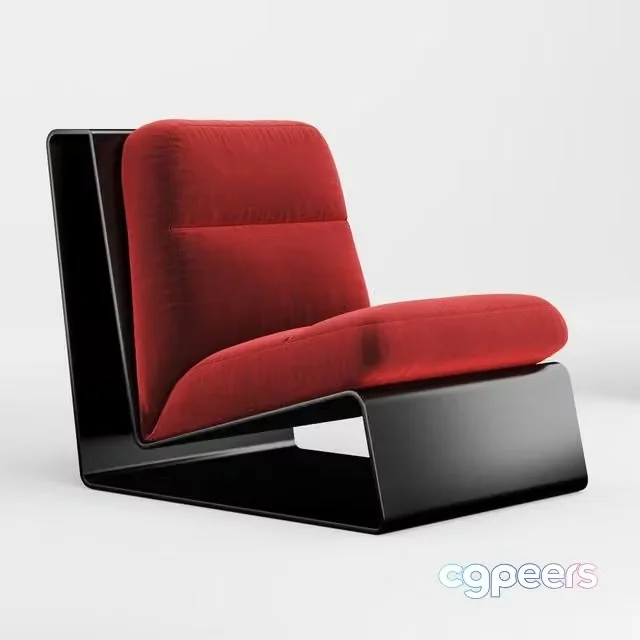3ds Max Free – Chair baxter Greta