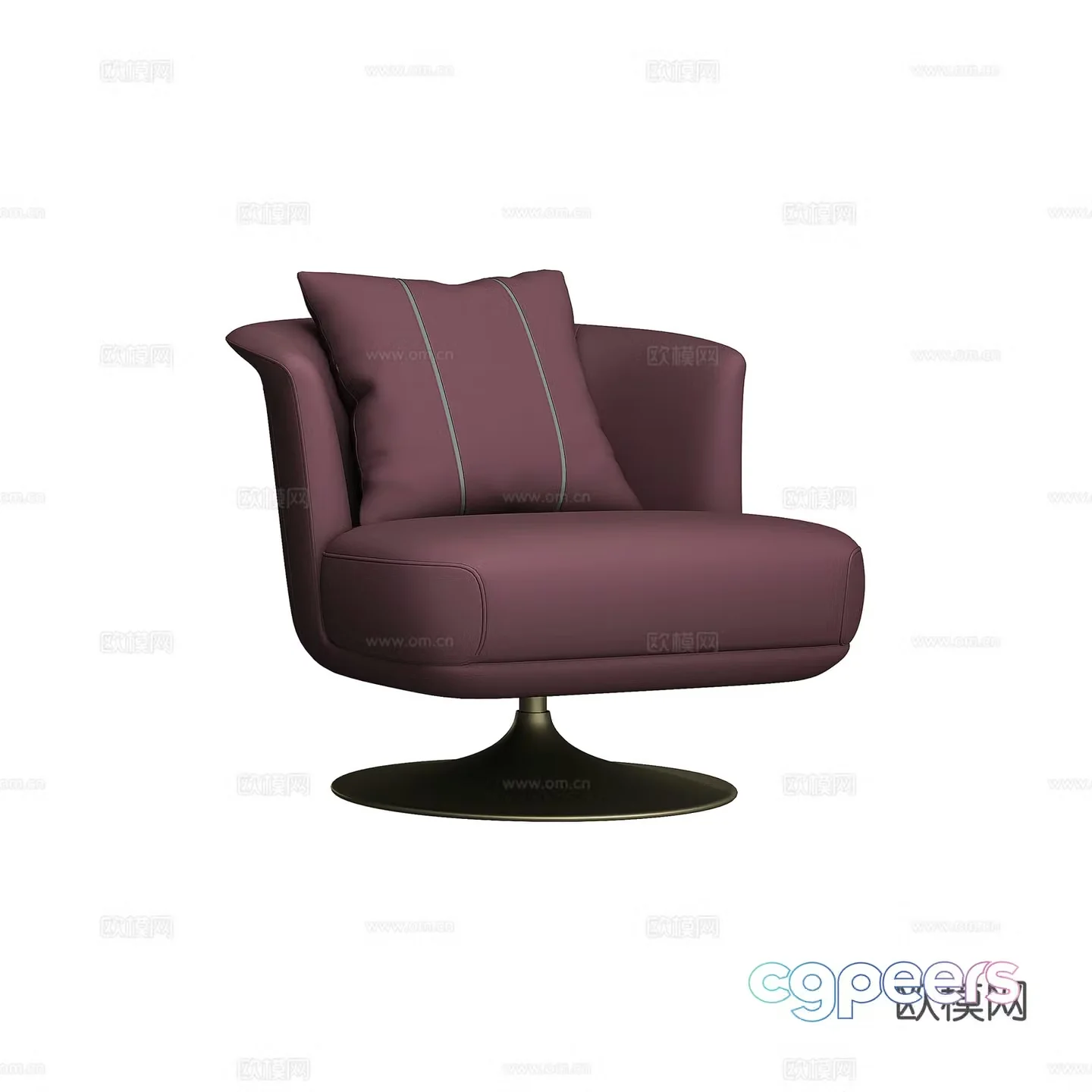 Modern lounge chair 3d model