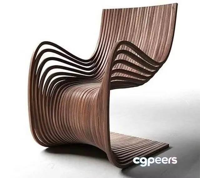3ds Max Free – Piegatto-pipo Chair