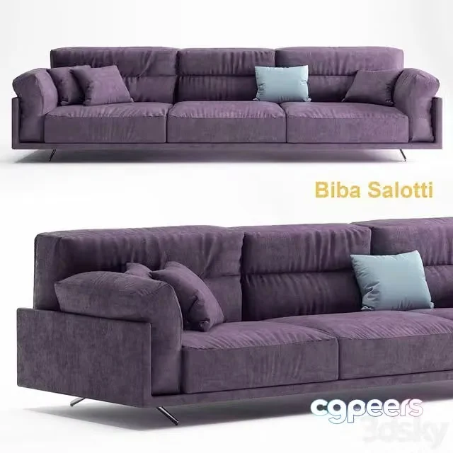 3ds Max Free – Sofa Air Biba Salotti