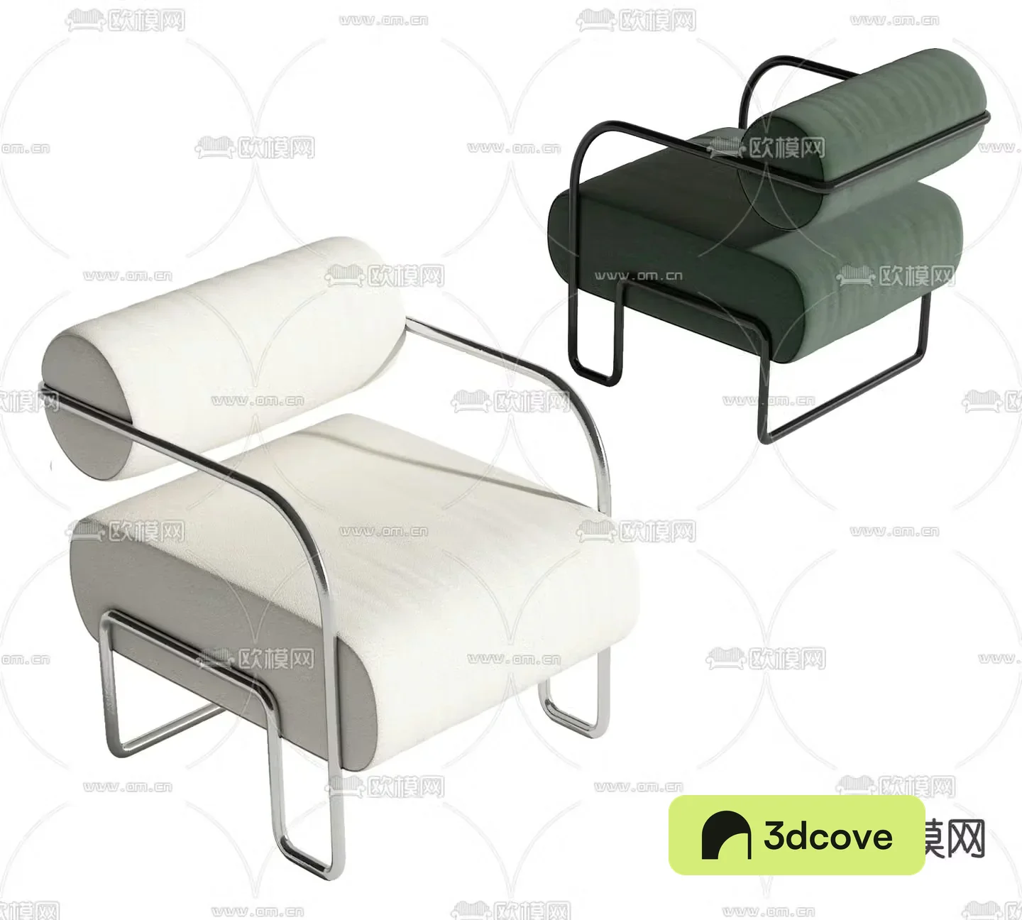 Modern single sofa