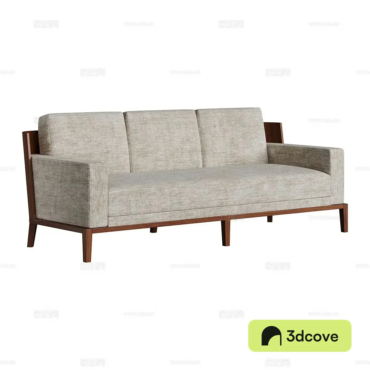 Three seater sofa armrest sofa