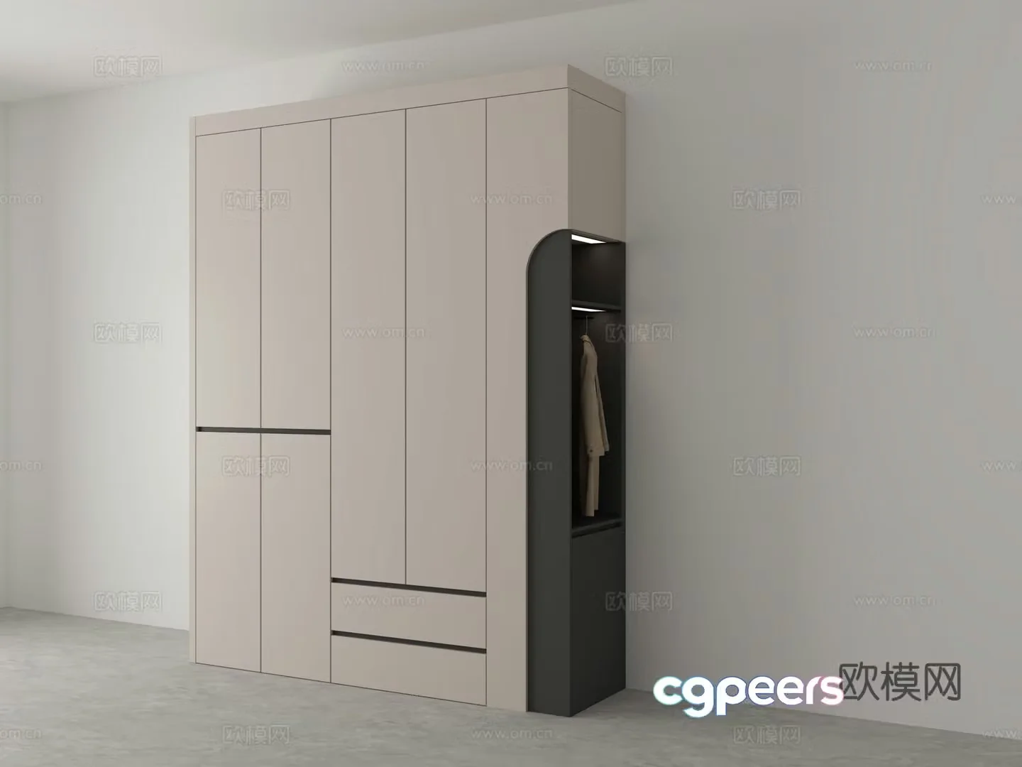 Wardrobe 3d model