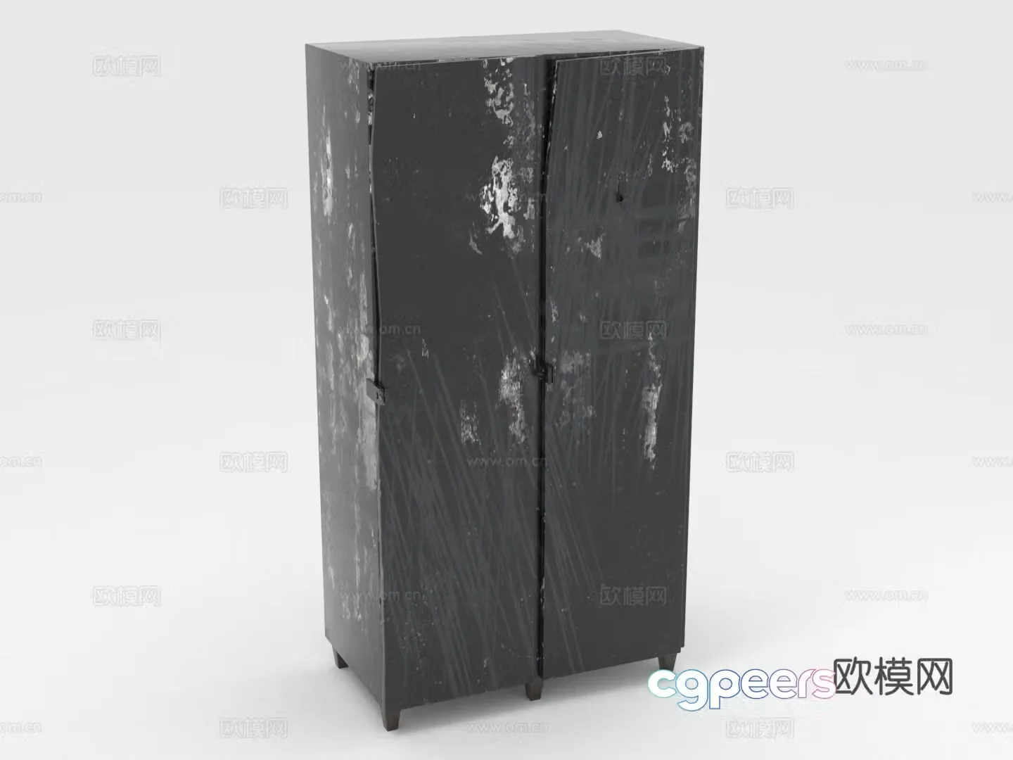 Cabinet Storage Locker Storage Wardrobe Storage Locker 3D Model