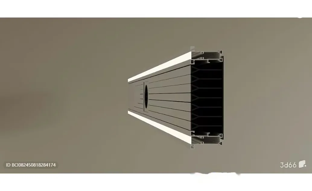 The Main Subject Is A 3D Rendering Of A Rectangular Object Likely 3D Model – 5135 – VRAY Render