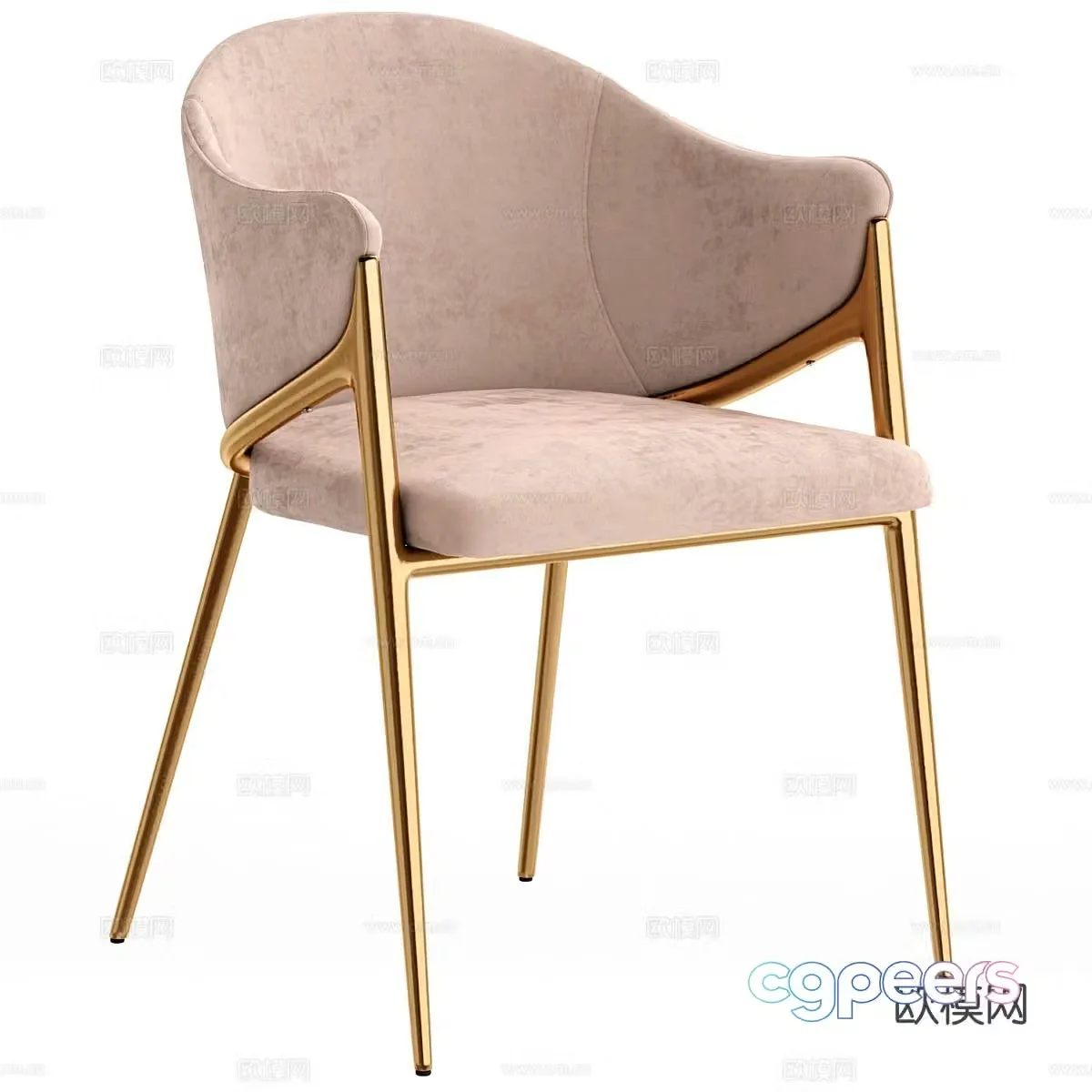 chair dining chair 3d model