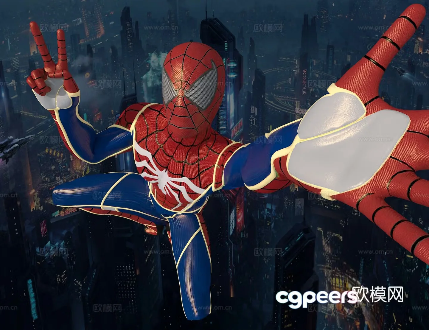 Spiderman 3d model