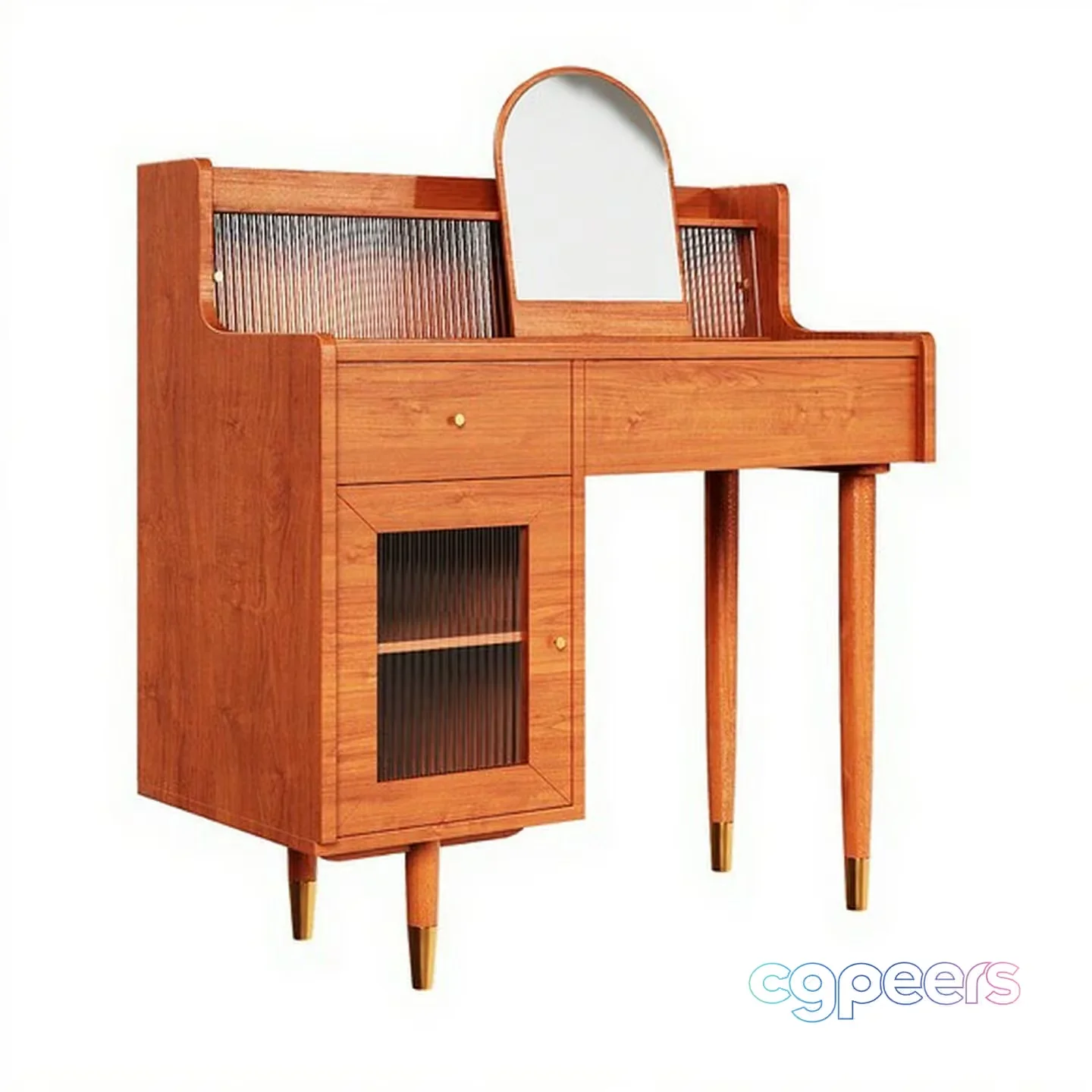 A Wooden Vanity 3D Model – 14335 – VRAY Render