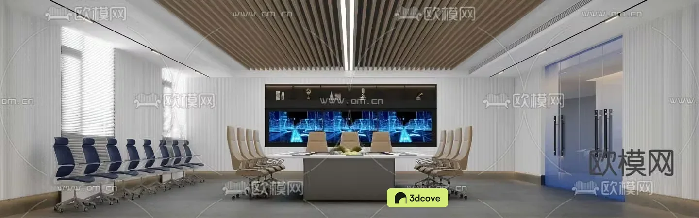 Modern conference room