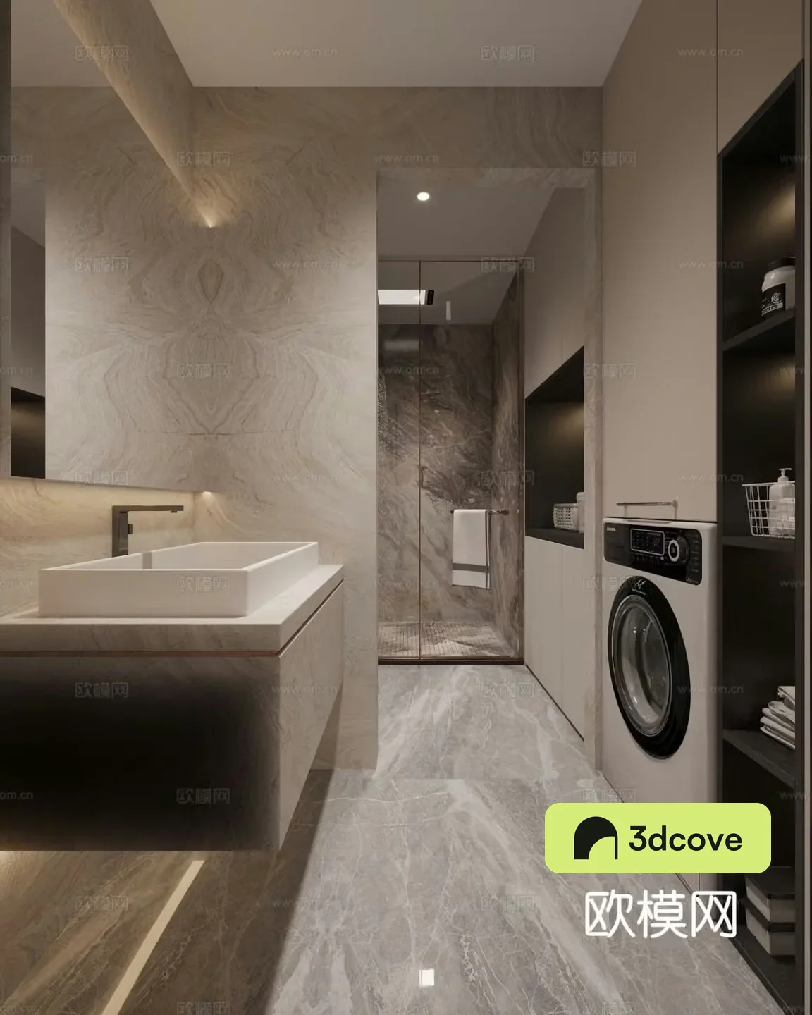 Modern bathroom