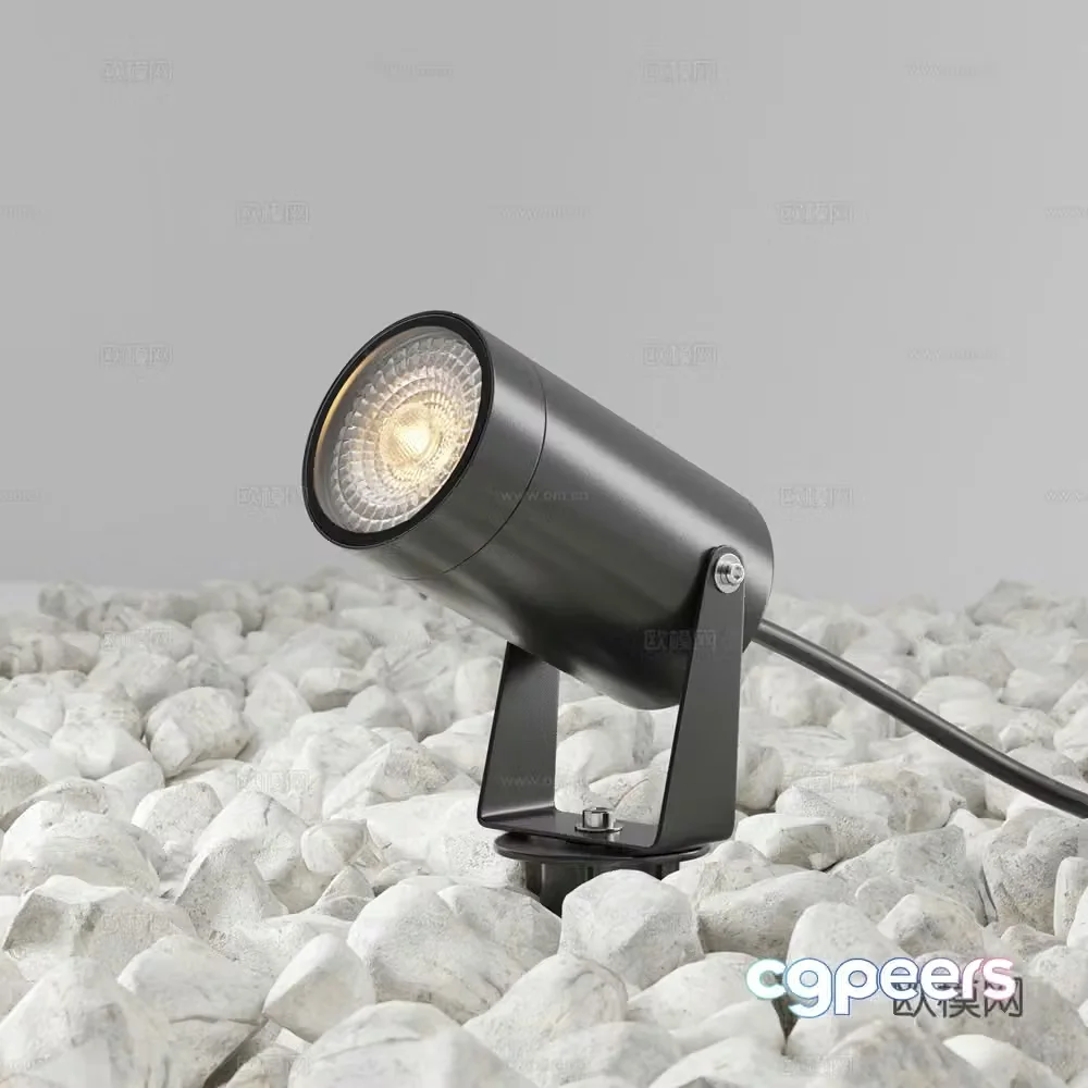 Landscape directional floodlight outdoor landscape light garden floodlight 3d model
